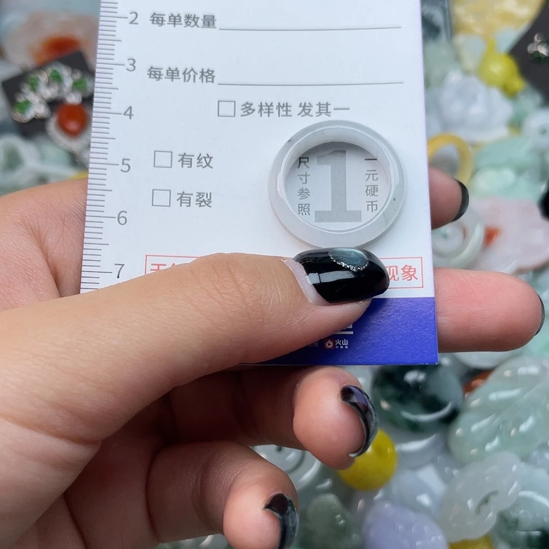 翡翠未镶嵌颈饰650