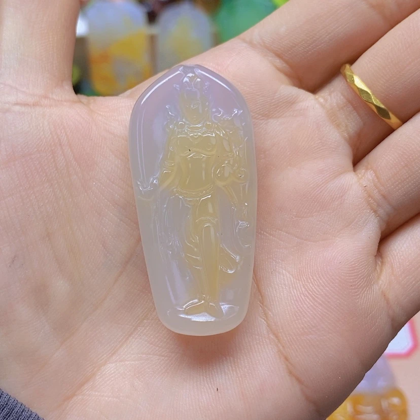 【闪购商品】玛瑙/玉髓颈饰未镶嵌带****呀
