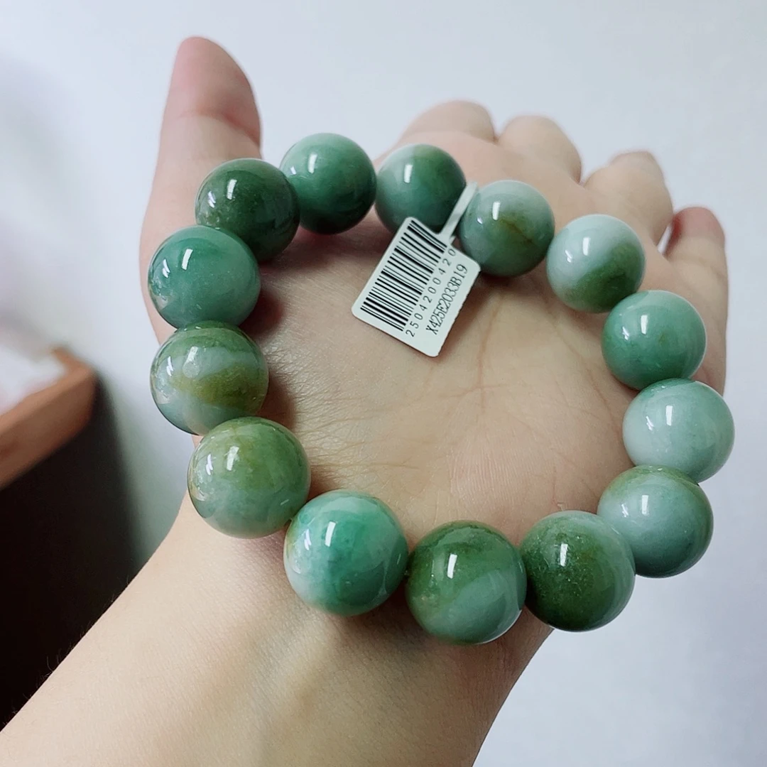 未镶嵌定制翡翠珠串