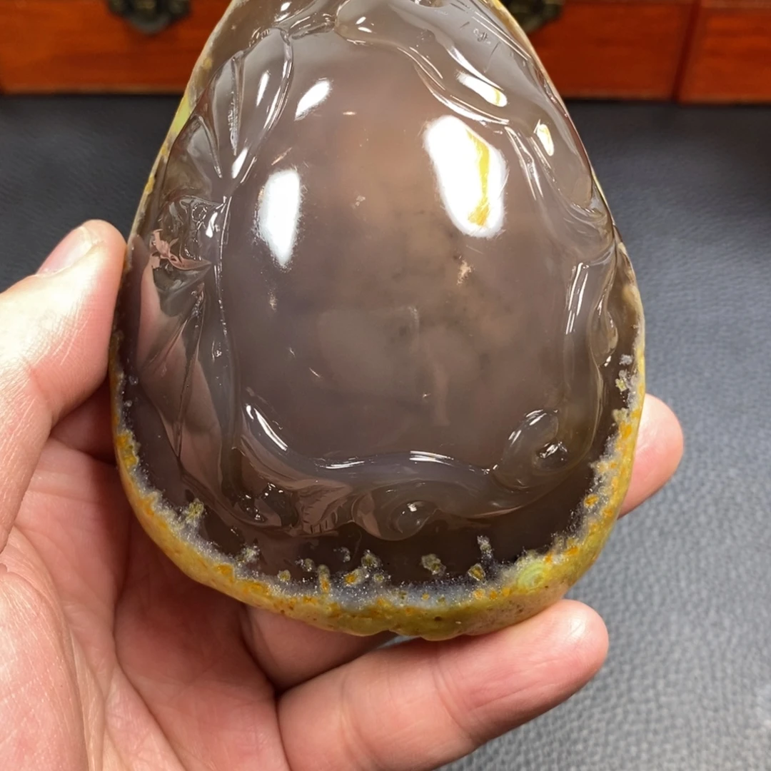 玛瑙/玉髓未镶嵌摆件