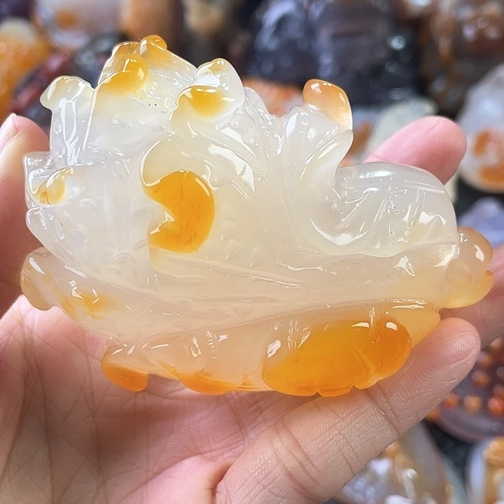 未镶嵌天然玛瑙/玉髓