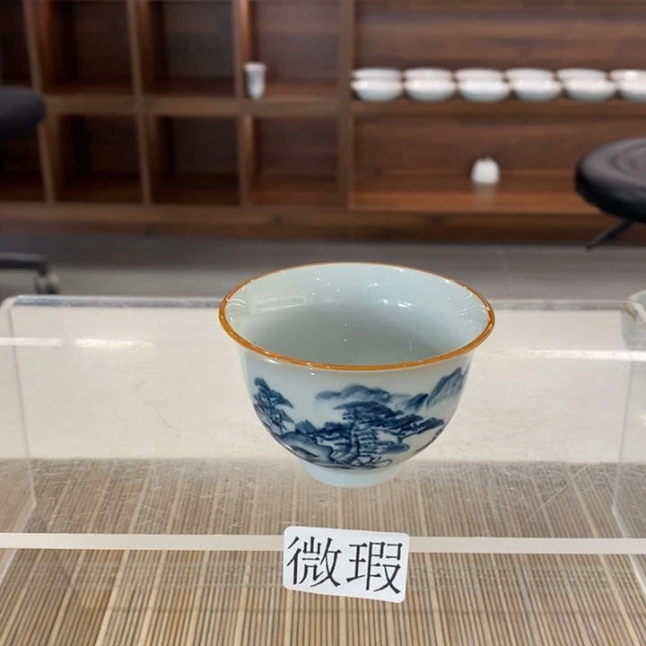 釉下老陶泥手工绘制