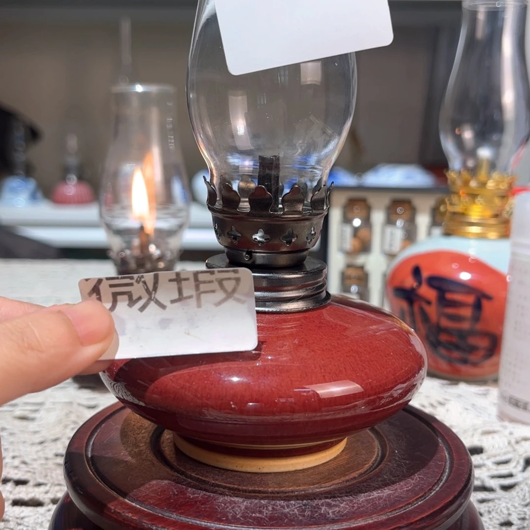 摆件景德镇陶瓷香薰灯