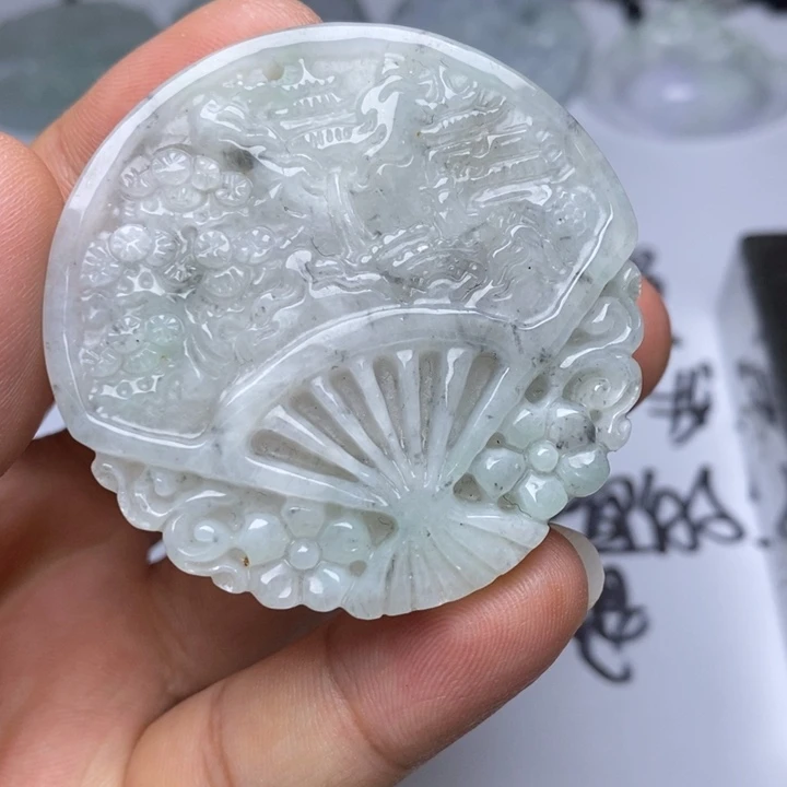 颈饰未镶嵌翡翠翡翠