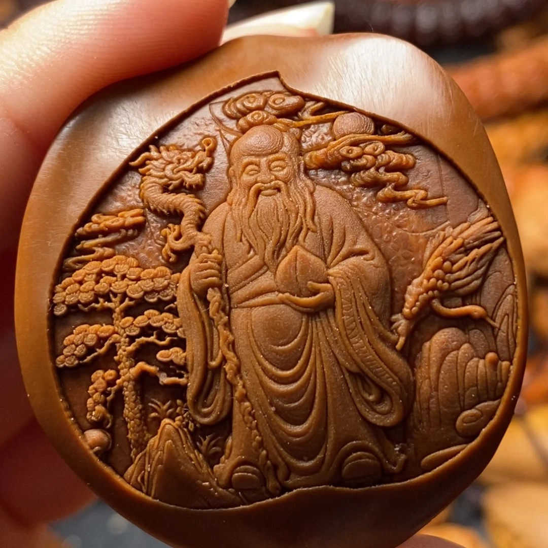 吊坠猴头核桃猴头