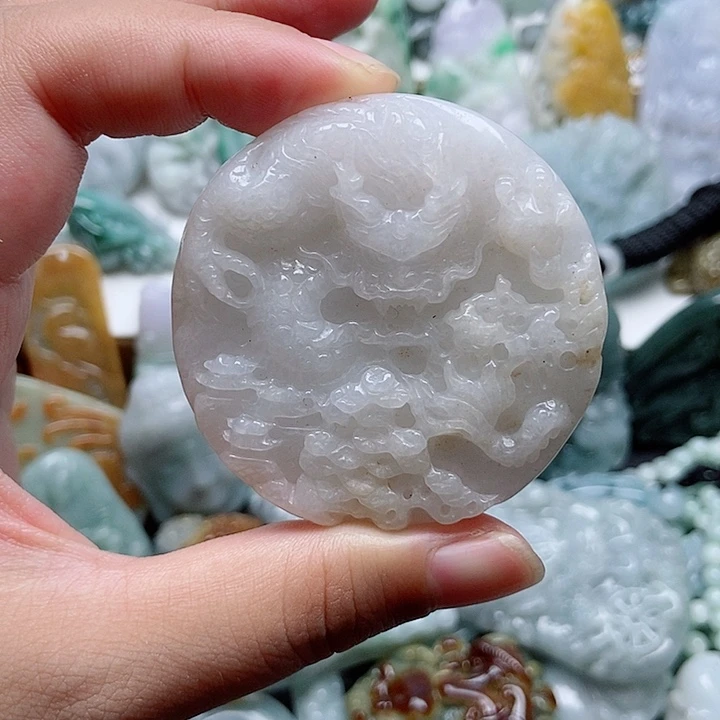 吊坠(不含链)未镶嵌翡翠1