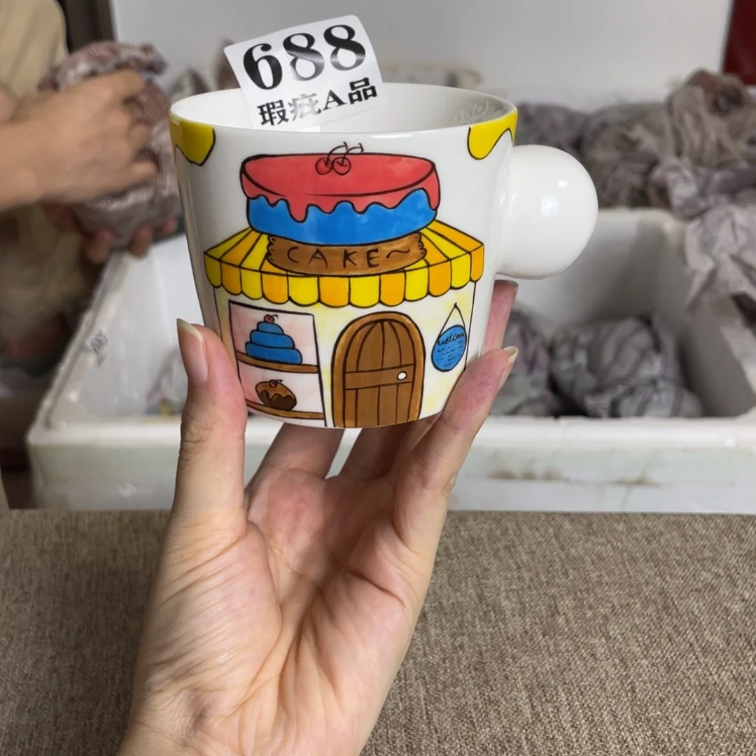 （瑕疵慎拍）景德镇原创陶瓷手作