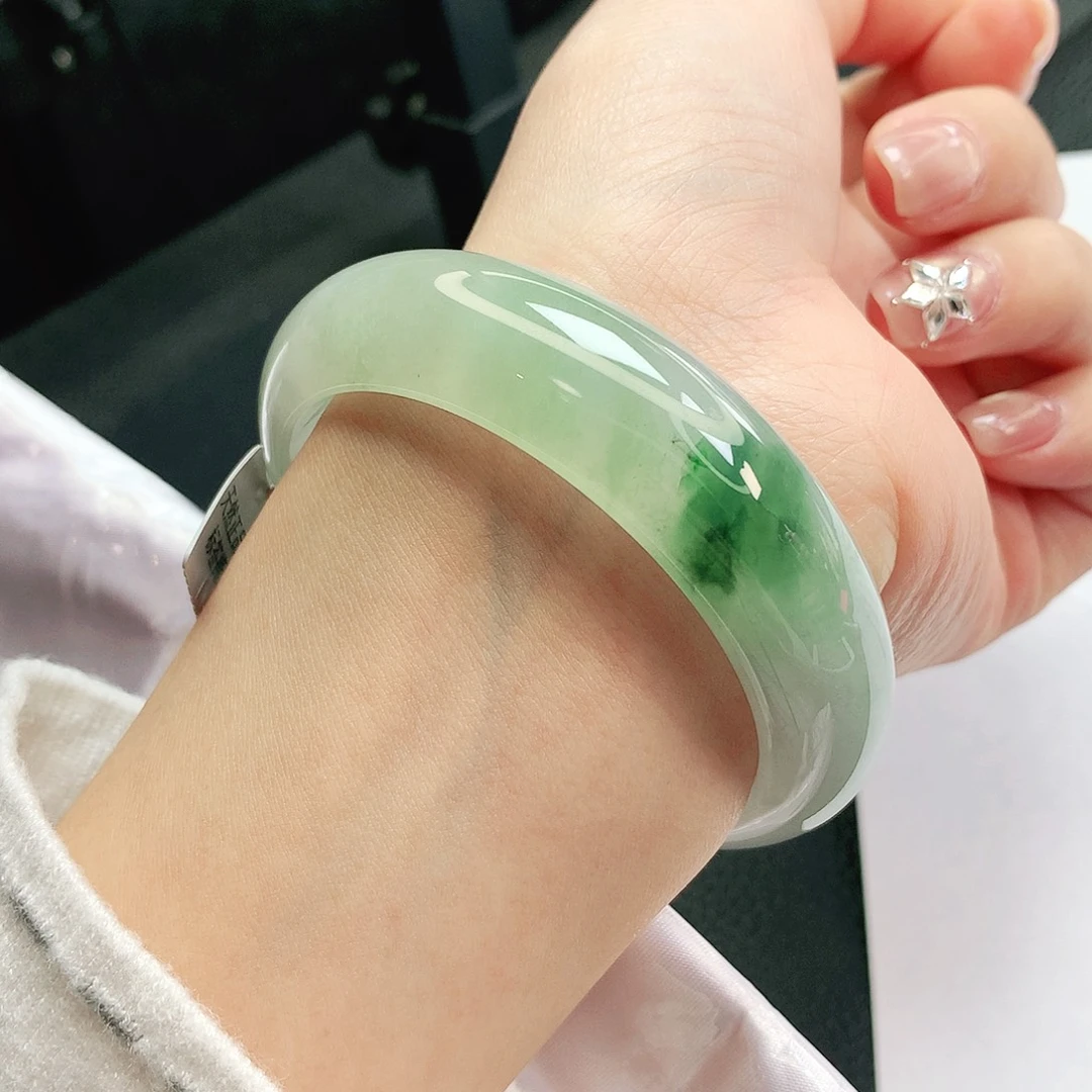 【闪购商品】未镶嵌手镯翡翠缅甸天然a货翡翠