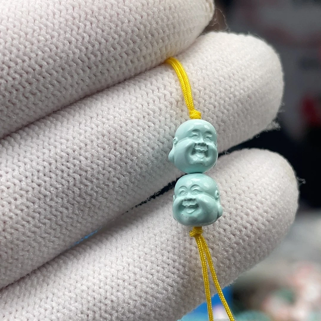 绿松石未镶嵌挂件