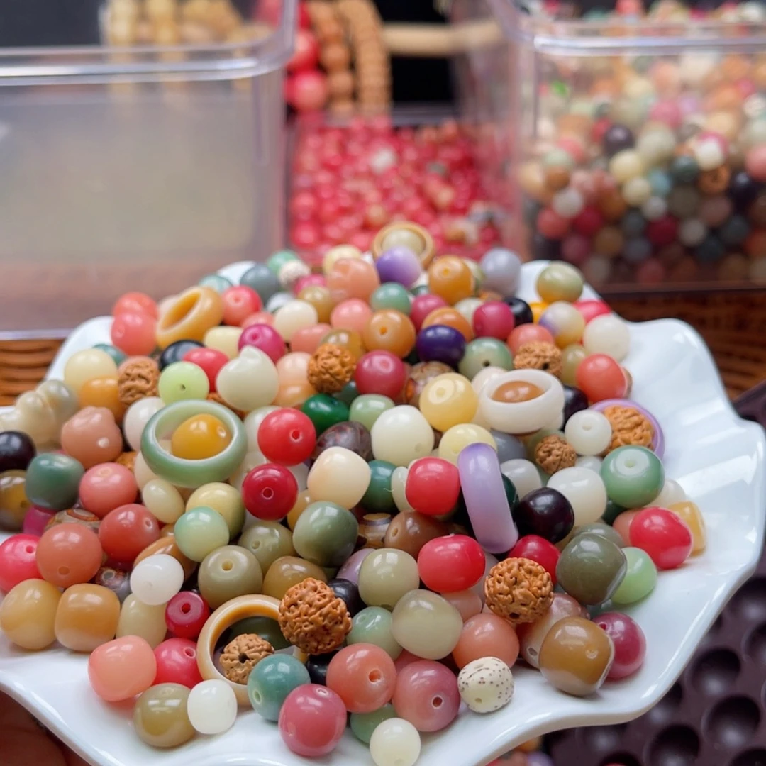 白玉菩提吊坠b10mm/大杂烩400瑕