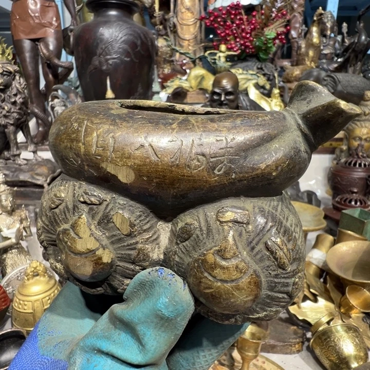 铜的是一只眼睛100不腿