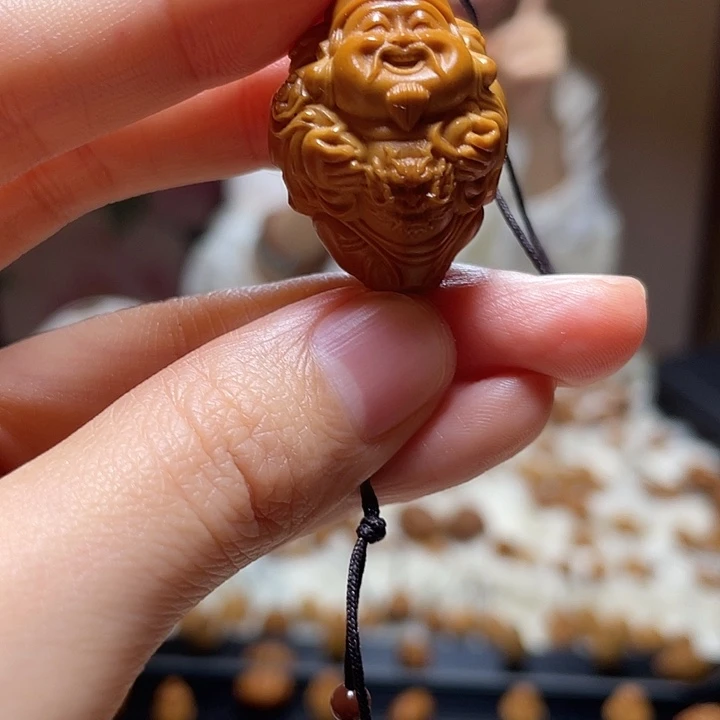 吊坠橄榄核橄榄 财神