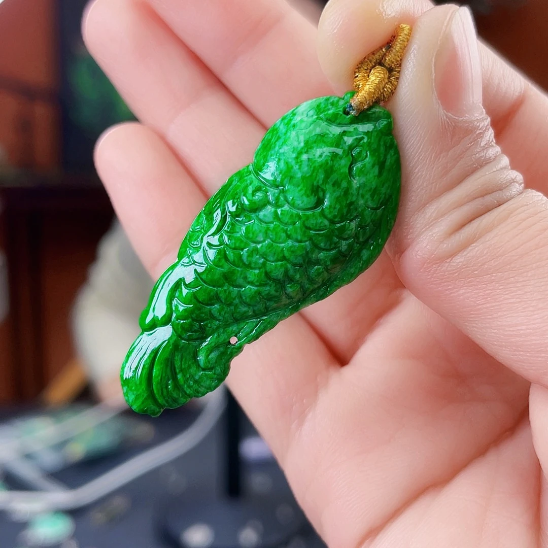 翡翠未镶嵌耳饰饰品