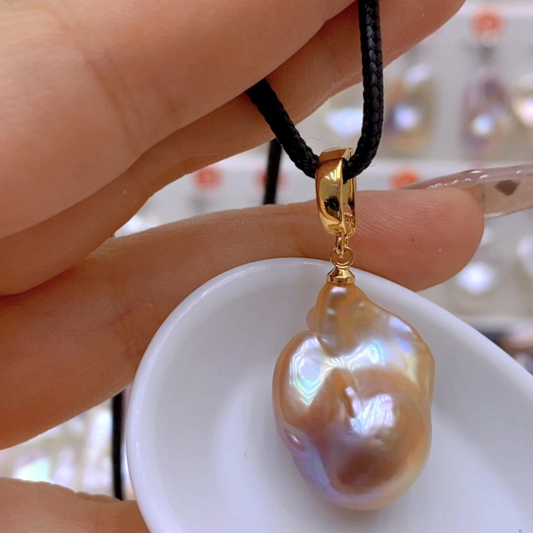 淡水珍珠耳饰未镶嵌