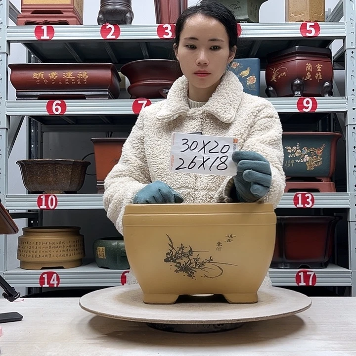 花盆紫砂紫砂花盆