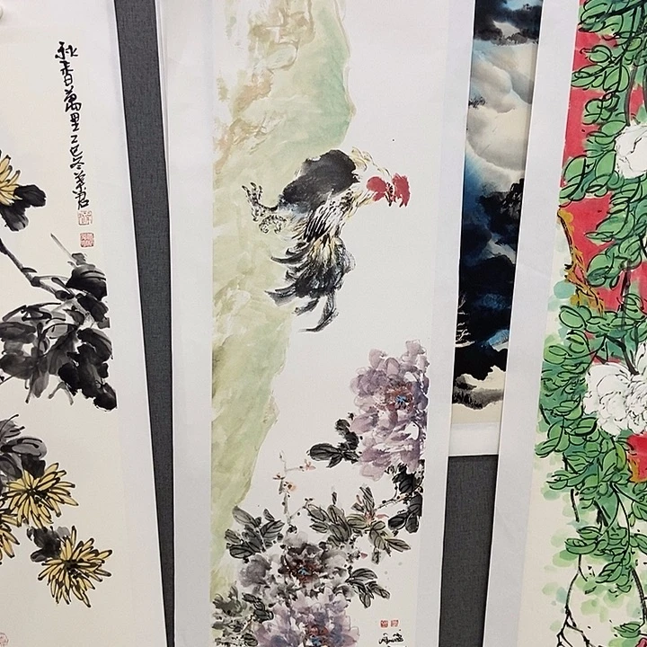 国画手寫手繪作品80