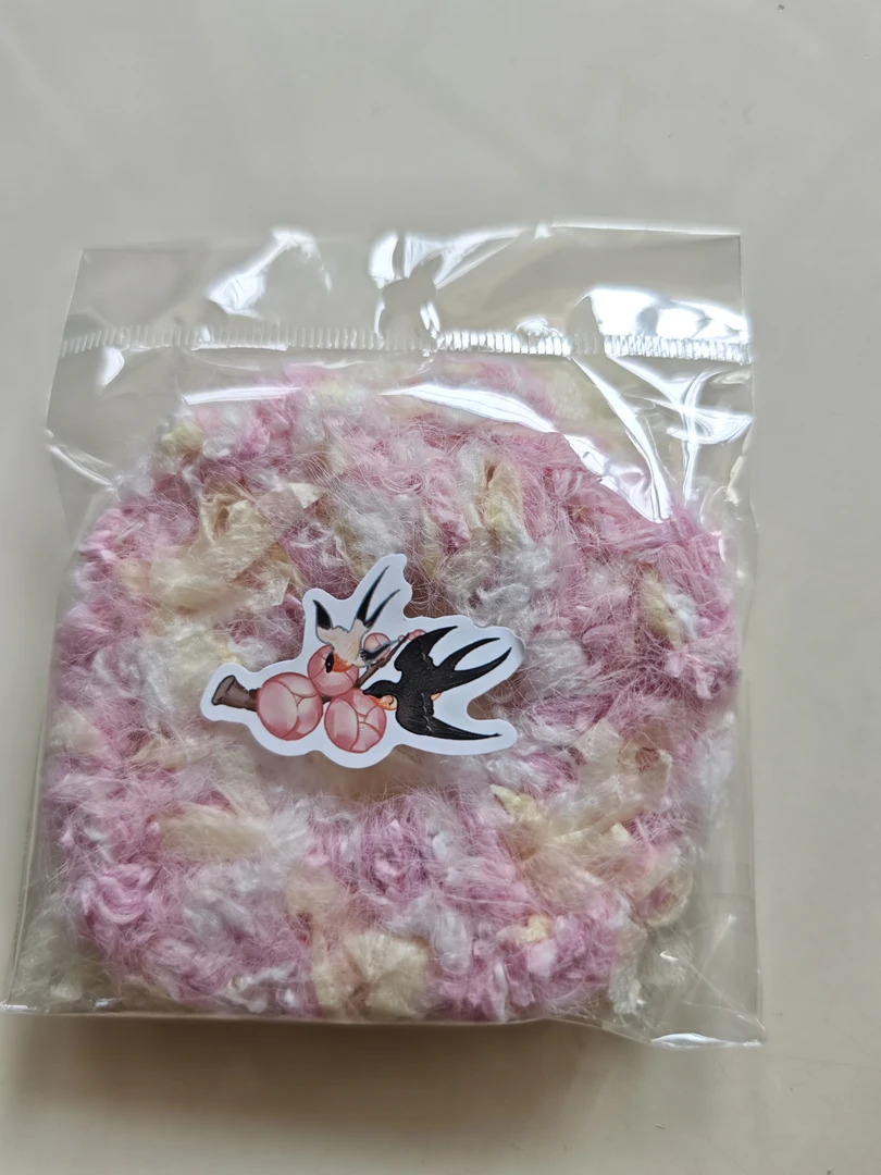 手工钩织小肠发圈