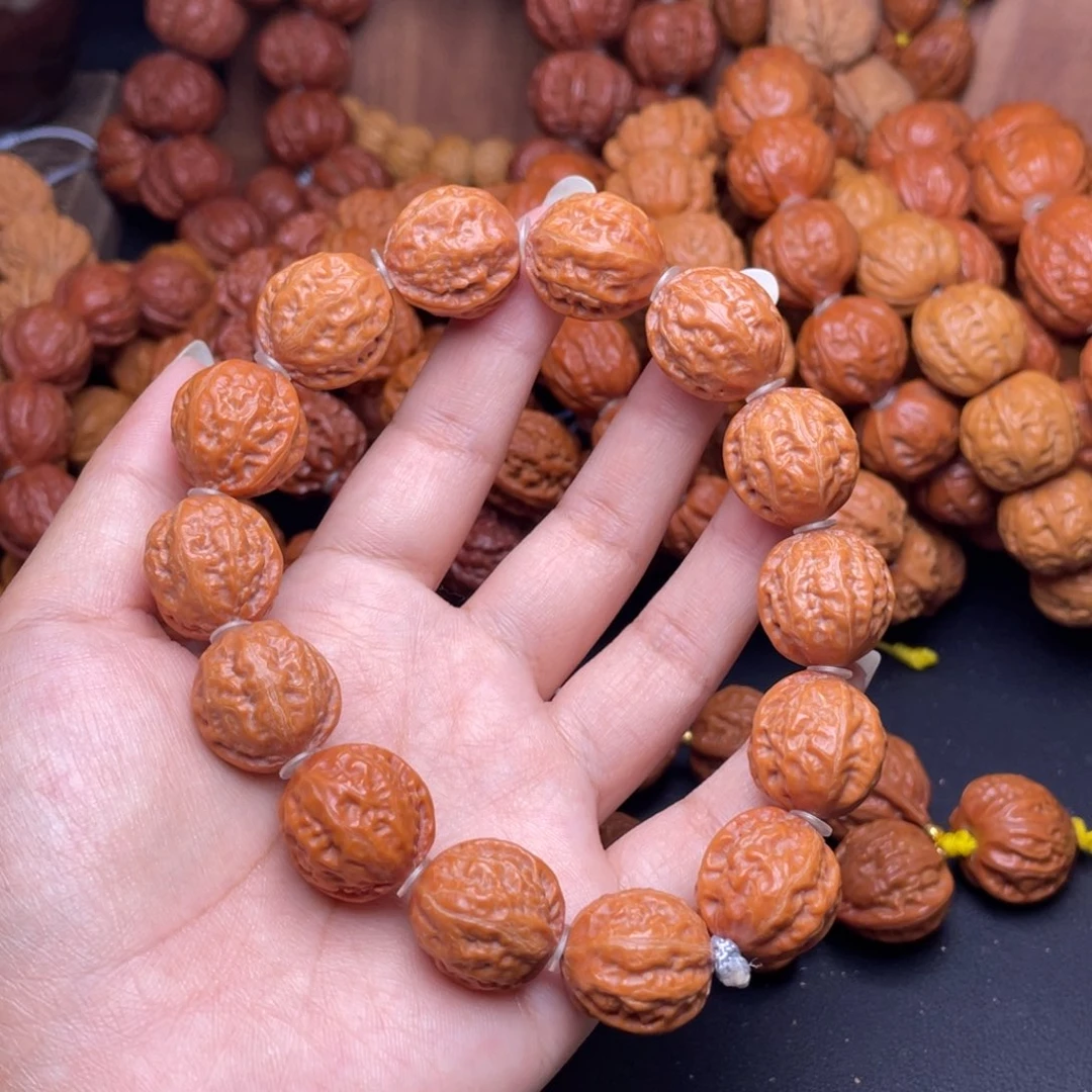 文玩核桃手串麻花八棱手串