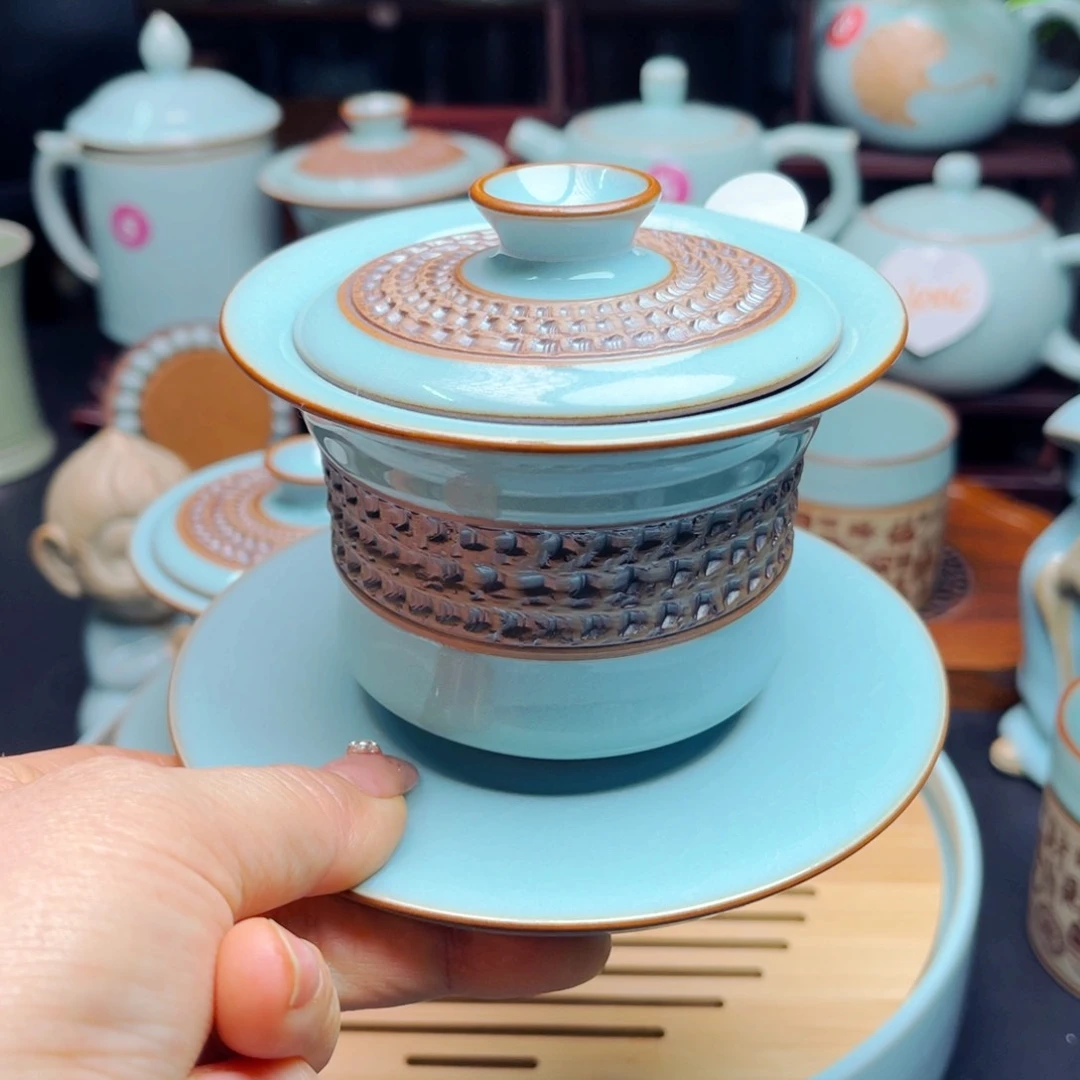 【闪购商品】丹*河南汝州御盏瓷珠坊，茶器正品窑口价