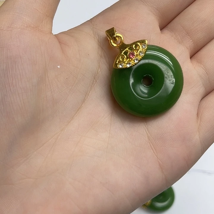 和田玉（糖玉）未镶嵌颈饰吊坠24