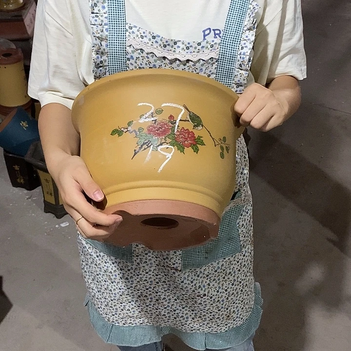 紫砂花盆紫砂花盆