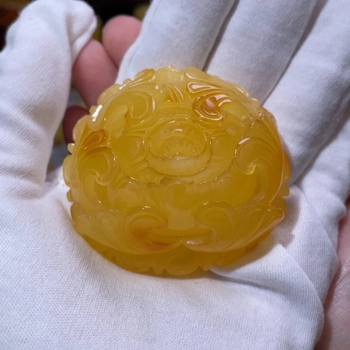 琥珀吊坠(不含链)未镶嵌