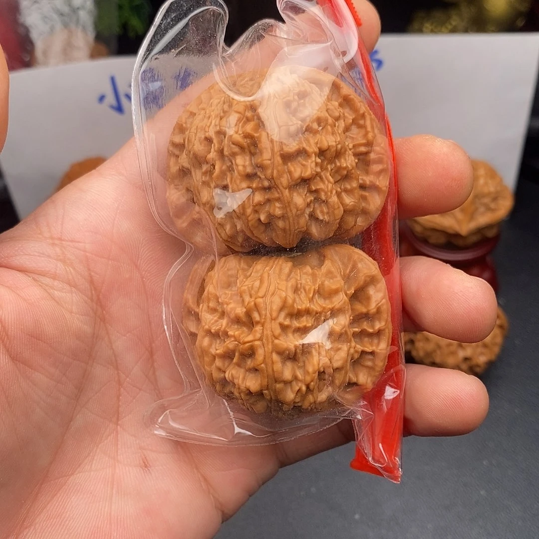 生***单文玩手把件白狮子46尺