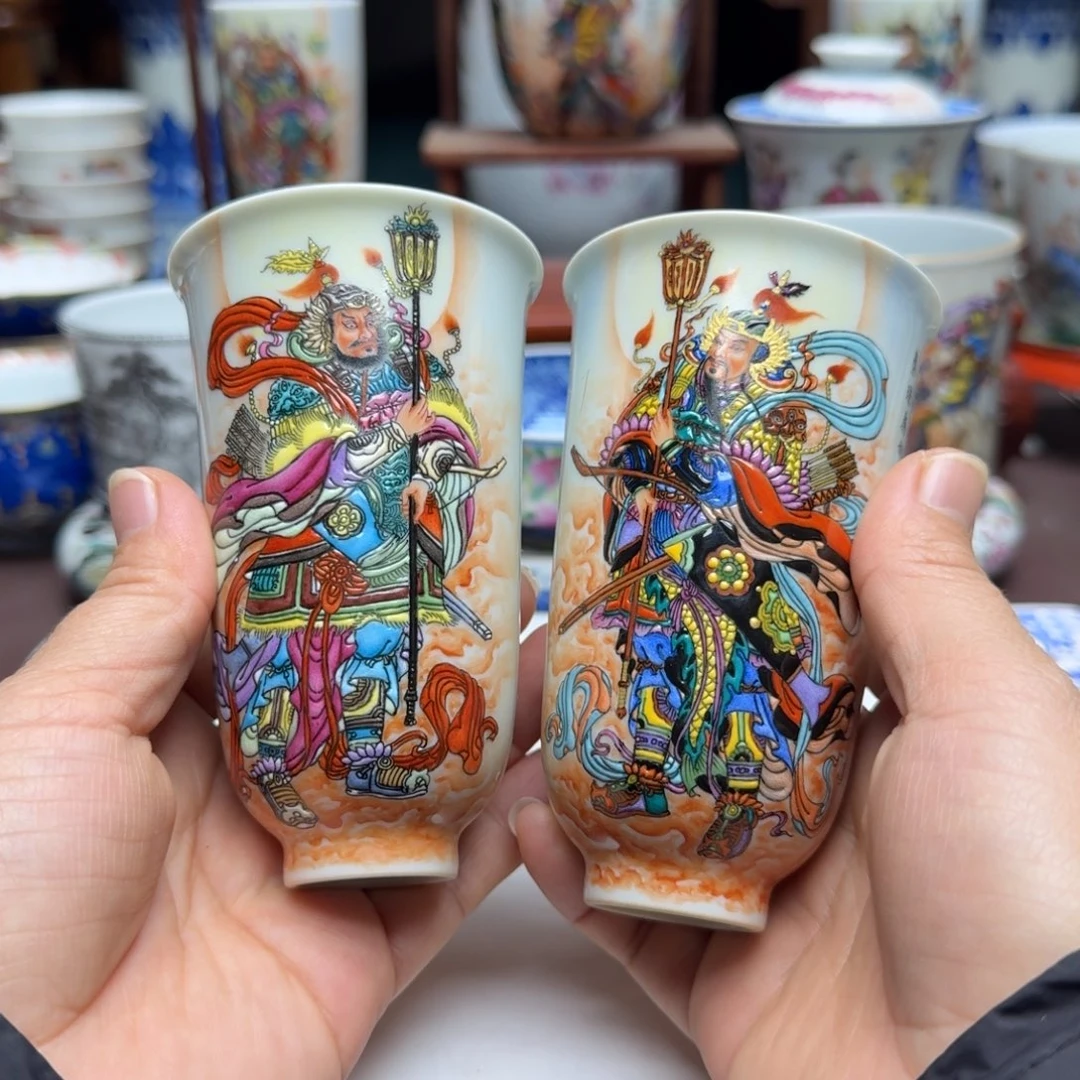 景德镇手工手绘展示