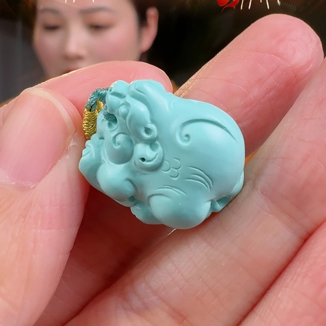 绿松石珠宝奇石未镶嵌