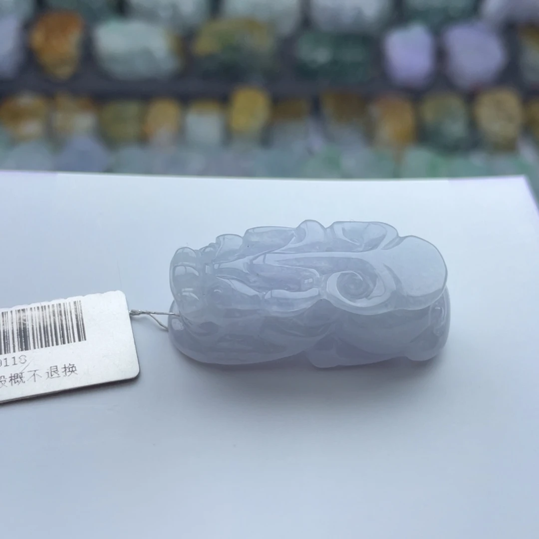 翡翠颈饰未镶嵌貔貅