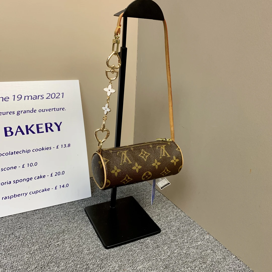 95新 LouisVuitton/路易威登 LV黄皮老花巴比龙mini