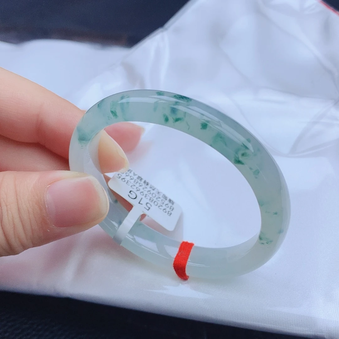 翡翠未镶嵌手镯天然缅甸翡翠A货手镯