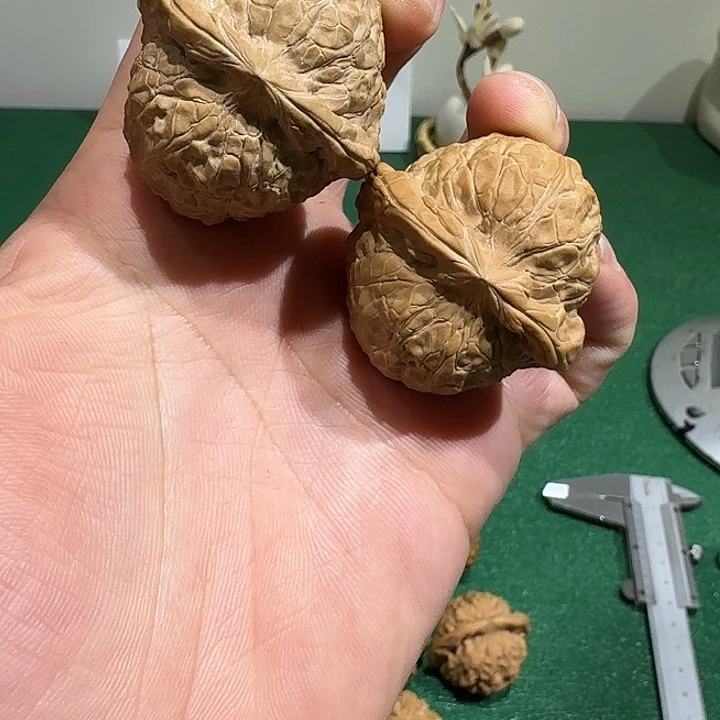 把件文玩核桃闪9，南瓜墩，41尺