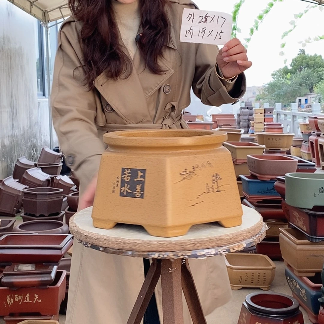 花盆紫砂紫砂花盆