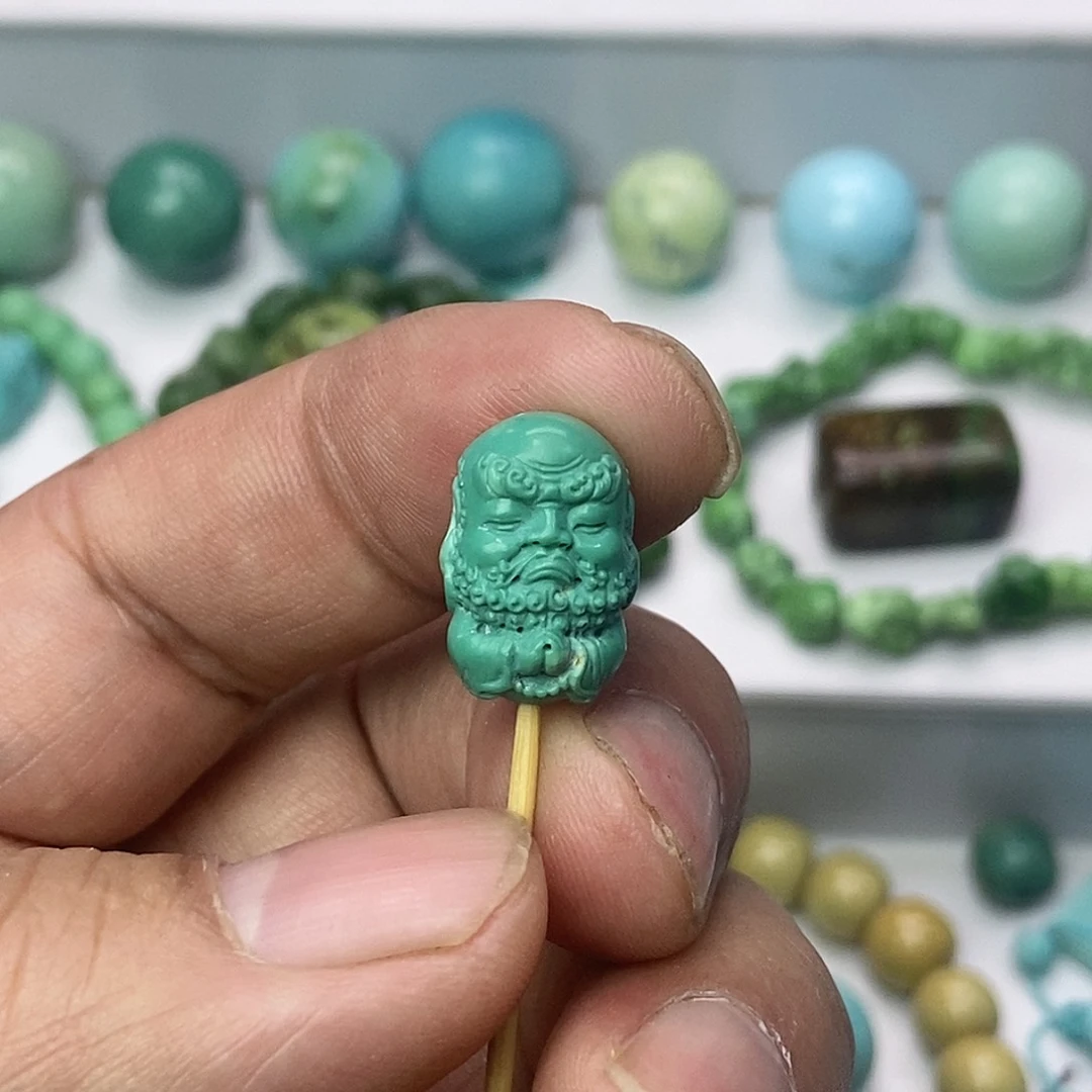 绿松石珠宝奇石未镶嵌