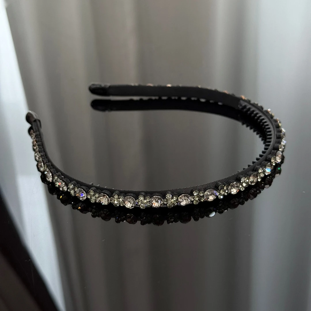 BAOSHATI/宝莎缇F-1595高级感满钻百搭发箍