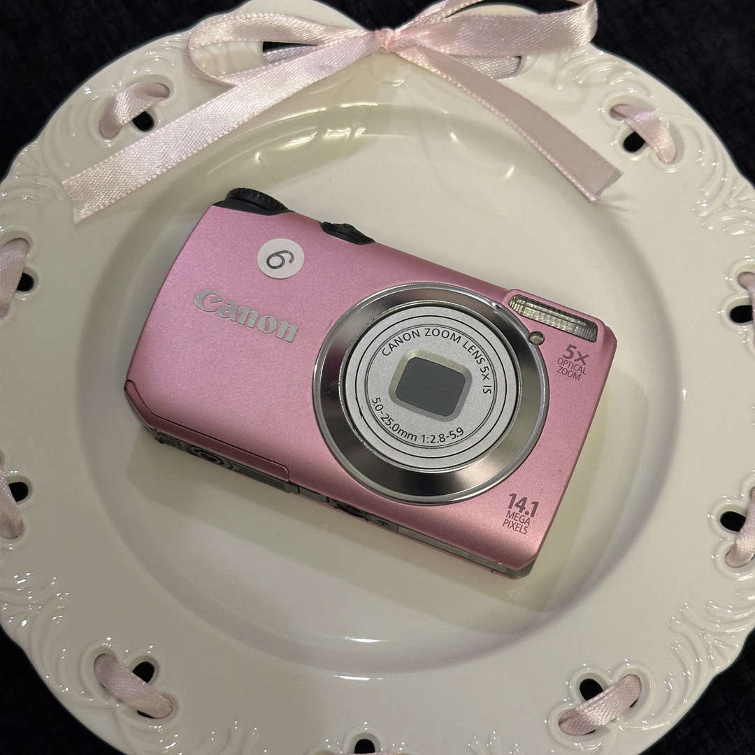 9新 Canon/佳能 A3200is繁体中文1410w像素5倍ccd相机学生氛围感