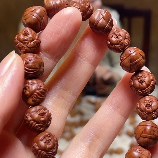 橄榄核手串/手链龙纹手串