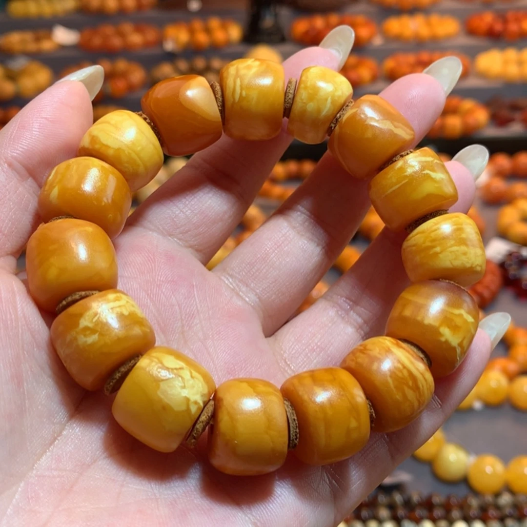 【闪购商品】手串蜜蜡未镶嵌蜜蜡手串