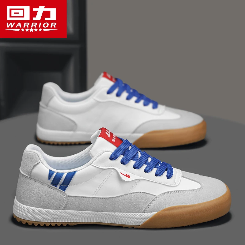 回力男鞋2025春季新款男士透气低帮帆布板鞋百搭运动德训休闲鞋子