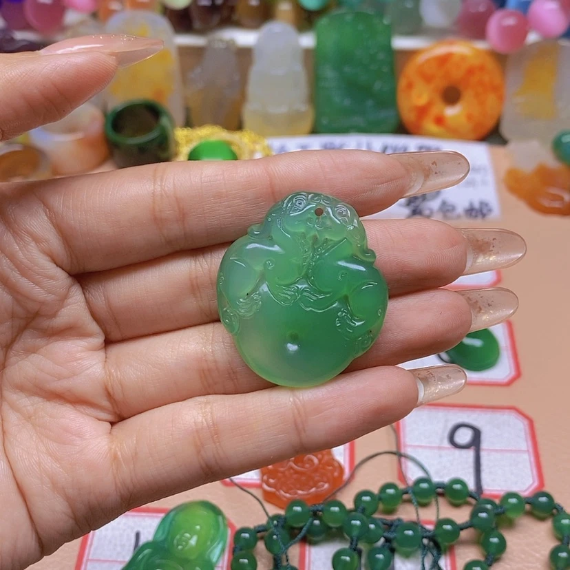 【闪购商品】玛瑙/玉髓颈饰未镶嵌生***a