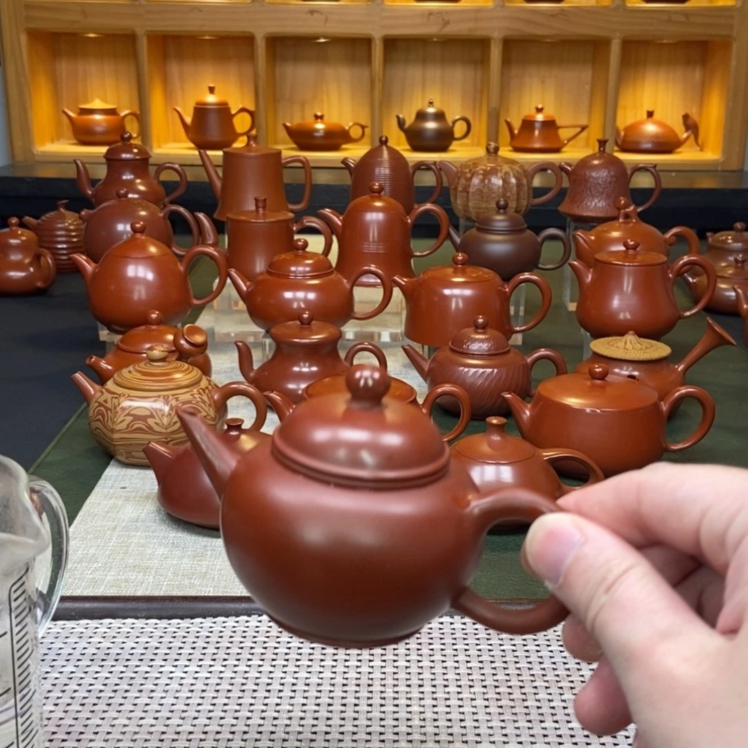 紫砂茶壶潮州手拉壶