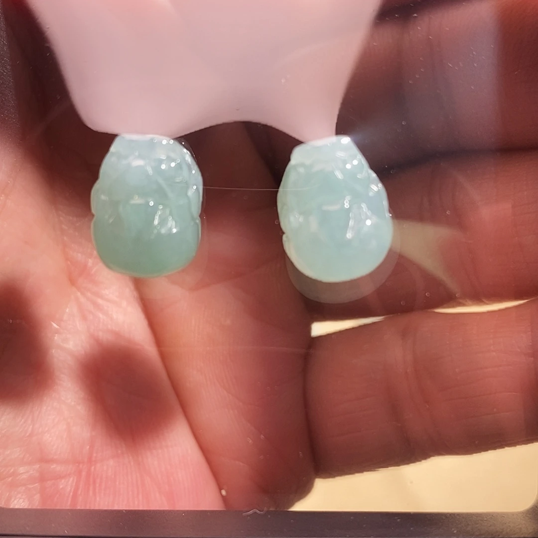 翡翠未镶嵌颈饰012