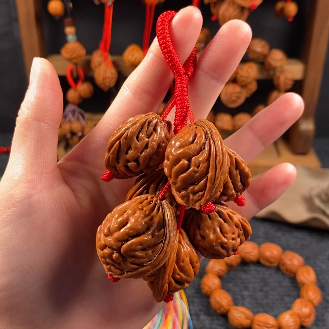 吊坠桃核1.6桃枭挂件