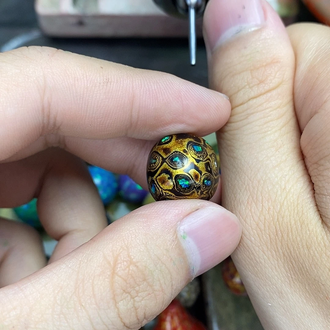 用***6非遗手工 大漆工艺规格1.6cm