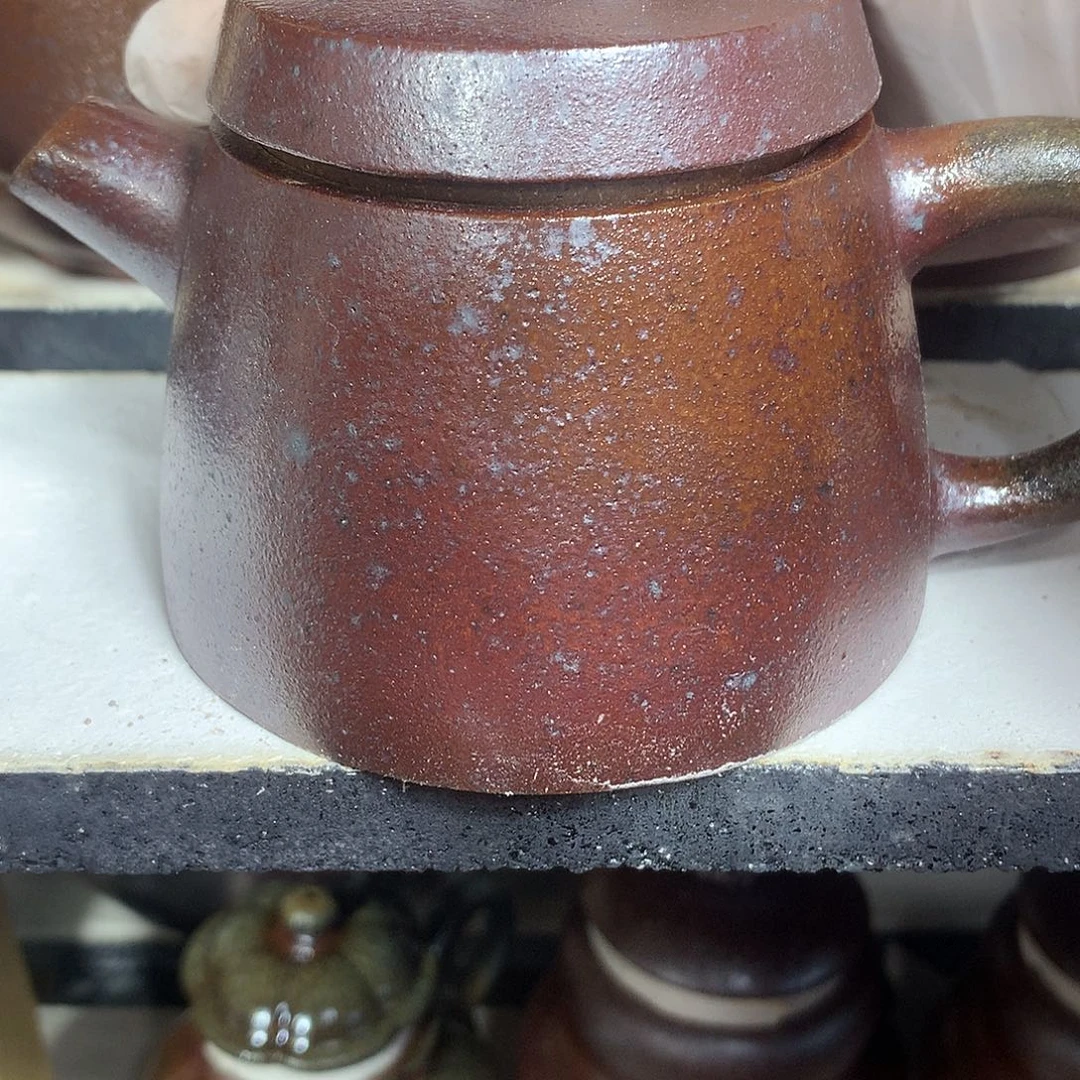 紫砂茶壶纯自然柴烧