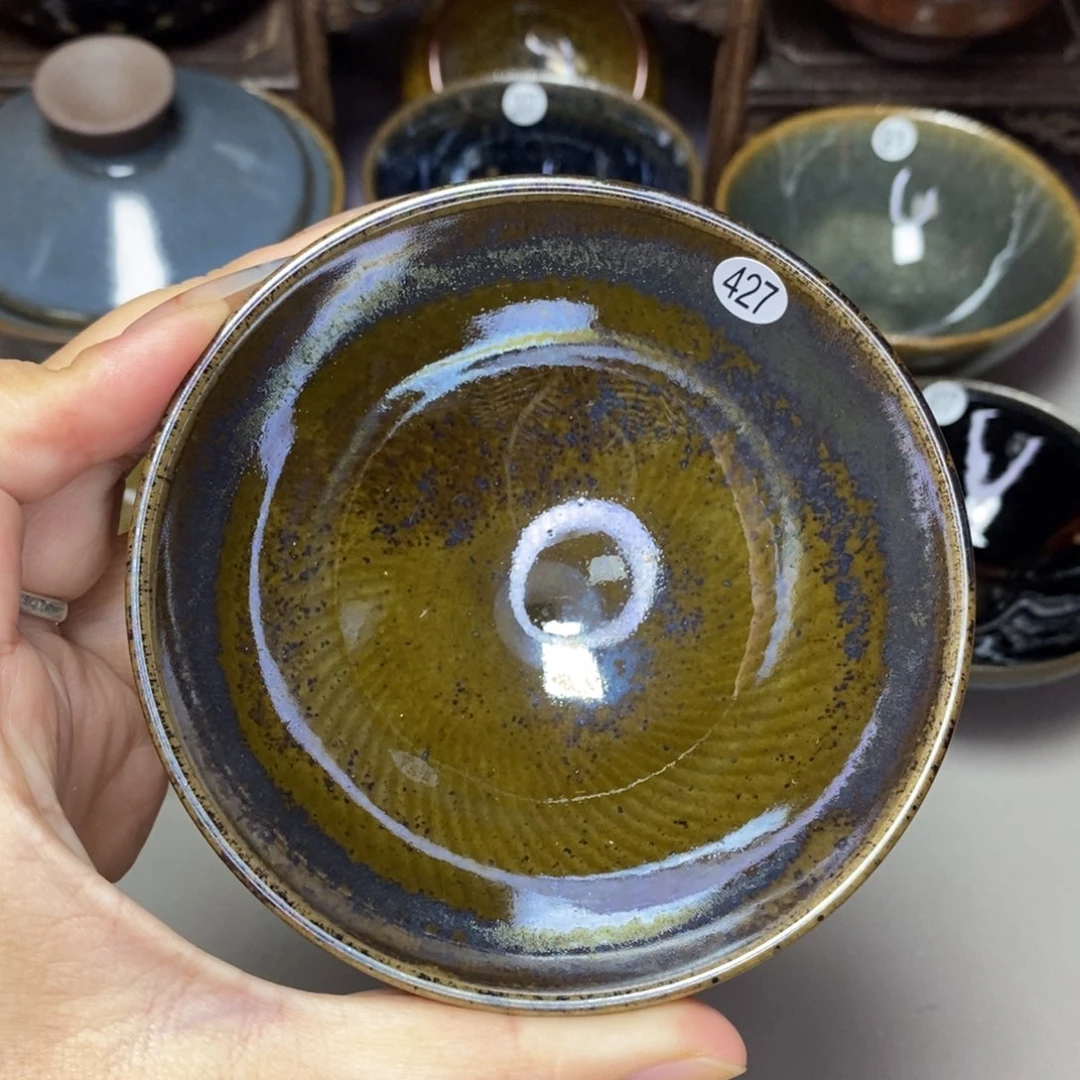 茶盏建窑建盏主人杯