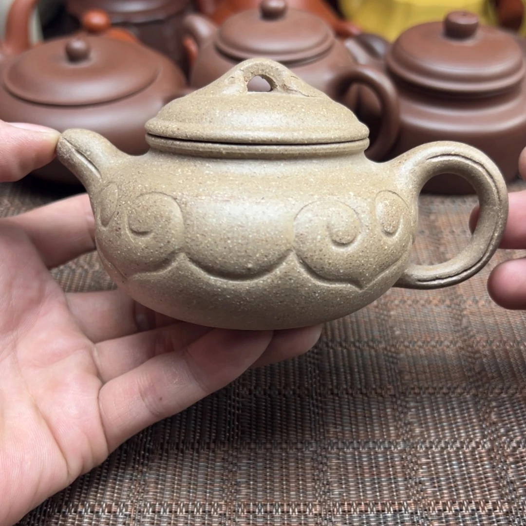 茶壶紫砂宜兴原矿紫砂壶200毫升容量
