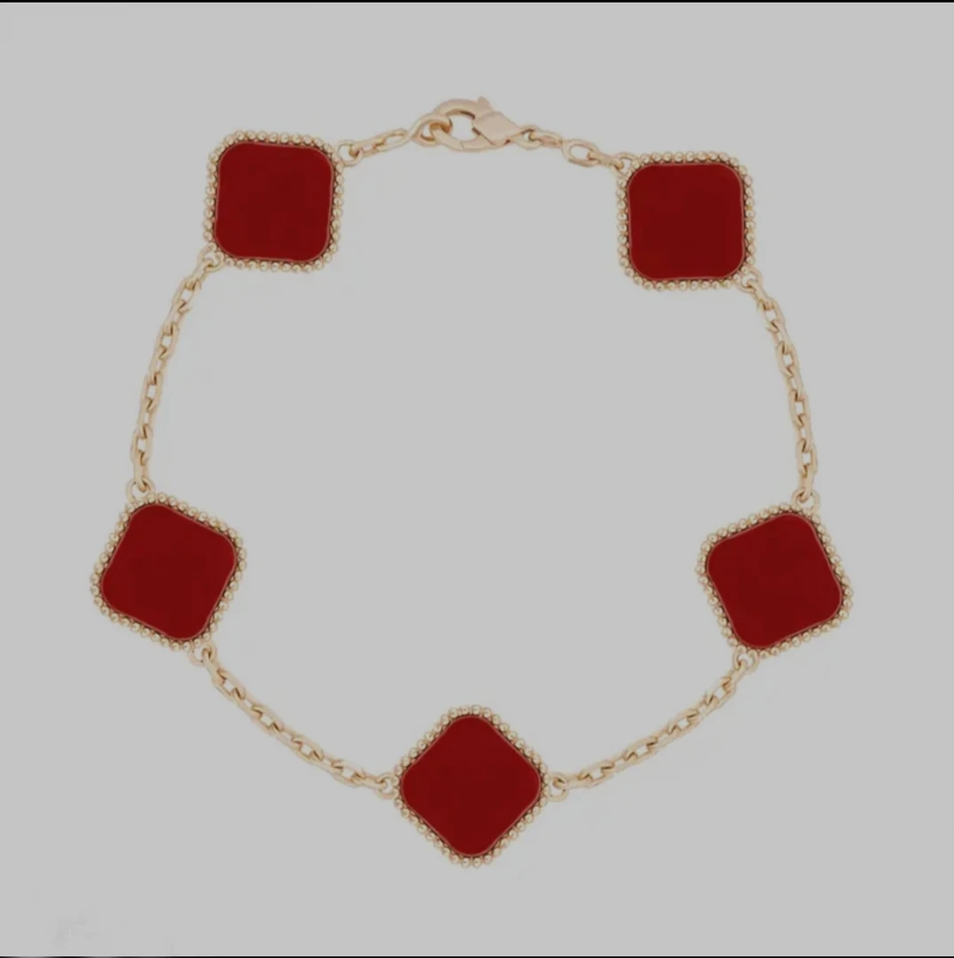 『间钻镭射系列』五花四叶幸运草百搭手连围丝巾