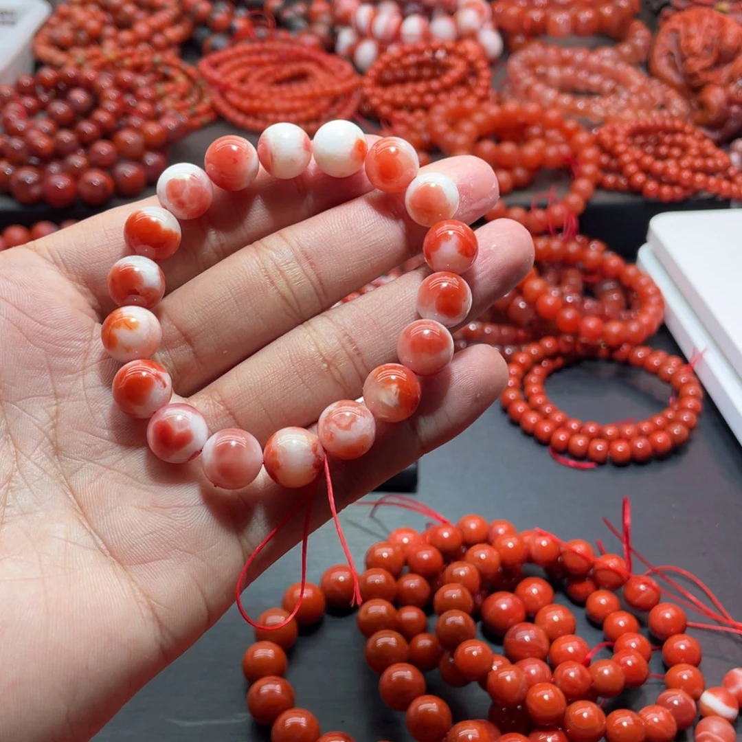 南红玛瑙手链未镶嵌向***语
